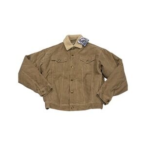 Women's VTG 2003 Marlboro Corduroy Sherpa Jacket Button Up S